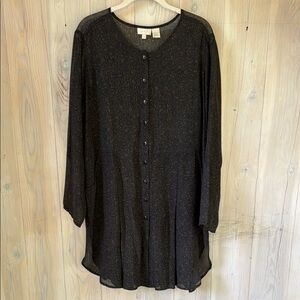 J. Jill Sheer dress tunic size S
